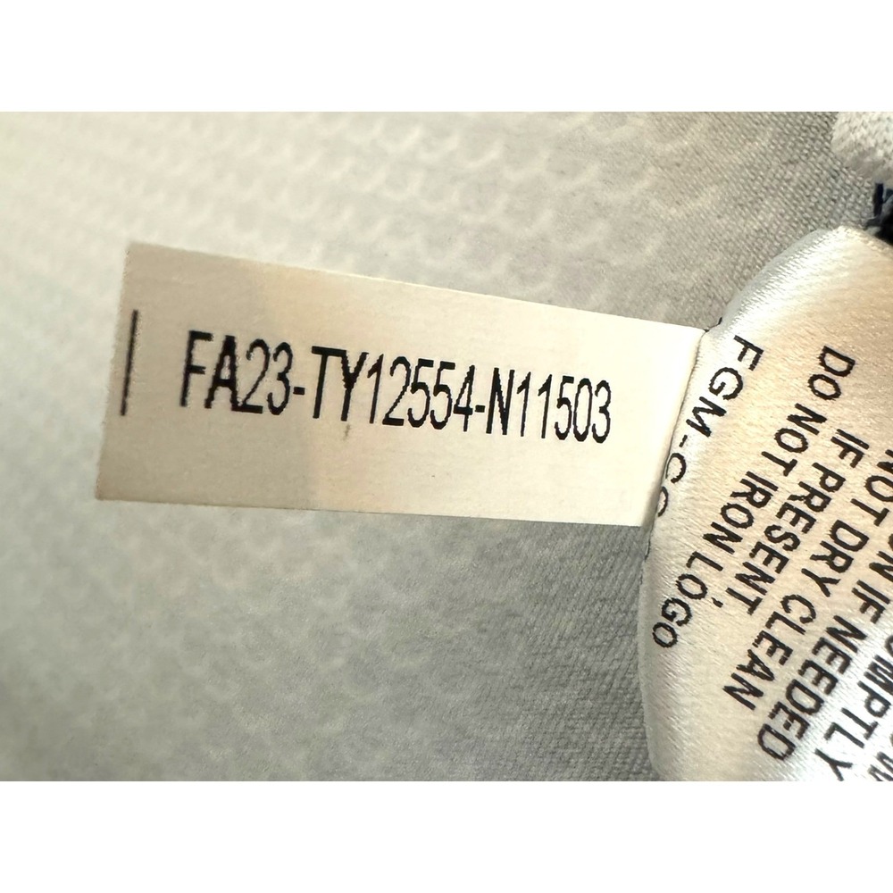 Fairway‎ Greene Men's XL Golf Polo Shirt Navy Blue Geometric Print Made in USA - Picture 10 of 10